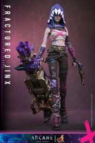 Fractured Jinx Arcane 1/6 Action Figure by Hot Toys