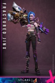 Fractured Jinx Arcane 1/6 Action Figure by Hot Toys