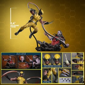 Wolverine (Deluxe Version) Marvel 1/6 Action Figure by Hot Toys