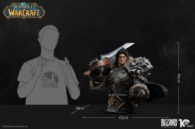 Varian Wrynn World of Warcraft 1/3 Bust by Infinity Studio