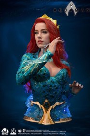 Mera Aquaman Life-Size Bust by Infinity Studio