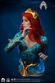 Mera Aquaman Life-Size Bust by Infinity Studio