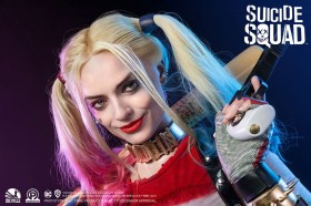 Harley Quinn Suicide Squad Life-Size Bust by Infinity Studio
