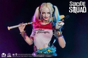 Harley Quinn Suicide Squad Life-Size Bust by Infinity Studio