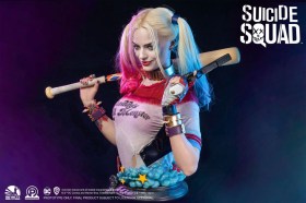 Harley Quinn Suicide Squad Life-Size Bust by Infinity Studio