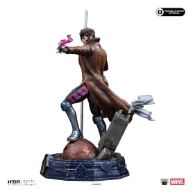 Gambit Unleashed Marvel Art 1/10 Scale Statue by Iron Studios
