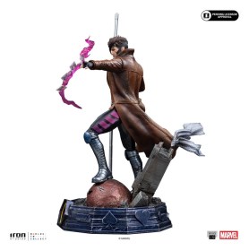 Gambit Unleashed Marvel Art 1/10 Scale Statue by Iron Studios