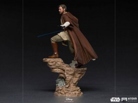 Obi-Wan Kenobi Star Wars Deluxe BDS Art 1/10 Scale Statue by Iron Studios