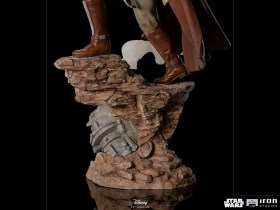 Obi-Wan Kenobi Star Wars Deluxe BDS Art 1/10 Scale Statue by Iron Studios