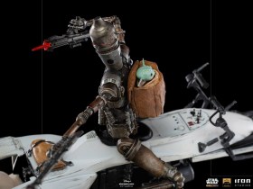 IG-11 & The Child Star Wars The Mandalorian Deluxe Art 1/10 Scale Statue by Iron Studios