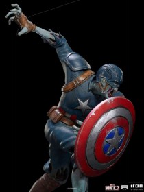 Captain America Zombie What If...? Art 1/10 Scale Statue by Iron Studios