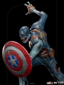 Captain America Zombie What If...? Art 1/10 Scale Statue by Iron Studios