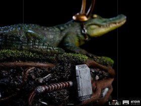 Alligator Loki Art 1/10 Scale Statue by Iron Studios