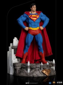 Superman Unleashed Deluxe DC Comics Art 1/10 Scale Statue by Iron Studios