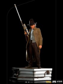 Doc Brown Back to the Future III Art 1/10 Scale Statue by Iron Studios