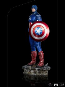 Captain America Battle of NY The Infinity Saga BDS Art 1/10 Scale Statue by Iron Studios