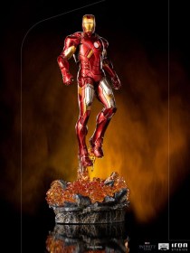 Iron Man Battle of NY The Infinity Saga BDS Art 1/10 Scale Statue by Iron Studios