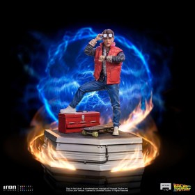 Marty McFly Back to the Future Art 1/10 Scale Statue by Iron Studios
