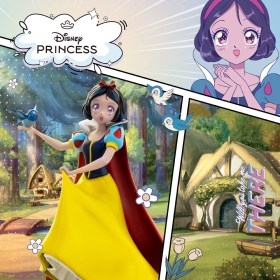 Snow White Disney Anime Princess Scale Statue by Iron Studios