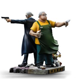 Taro Sakamoto Sakamoto Days Deluxe Art 1/10 Scale Statue by Iron Studios