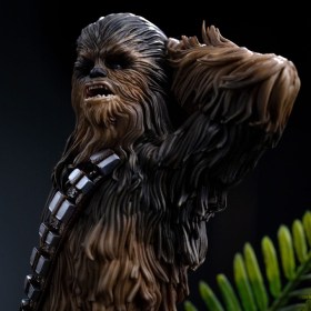 Chewbacca and Tokkat Star Wars Episode VI Art 1/10 Scale Statue by Iron Studios