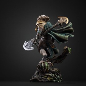 Ajani Goldmane Magic The Gathering Art 1/10 Scale Statue by Iron Studios