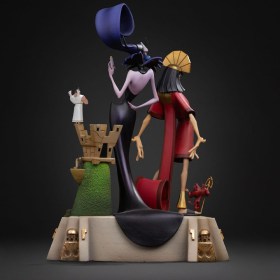 Kuzko & Yzma The Emperor's New Groove Deluxe Art 1/10 Scale Statue by Iron Studios