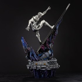 Silver Surfer Deluxe Marvel Comics Infinity Gauntlet Diorama Art 1/10 Scale Statue by Iron Studios