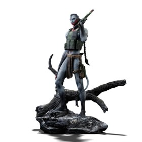 Miles Quaritch Avatar 3 Fire and Ash Art 1/10 Scale Statue by Iron Studios