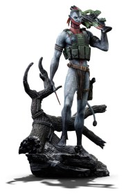 Miles Quaritch Avatar 3 Fire and Ash Art 1/10 Scale Statue by Iron Studios