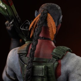 Miles Quaritch Avatar 3 Fire and Ash Art 1/10 Scale Statue by Iron Studios