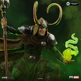Loki Marvel Comics Art 1/10 Scale Statue by Iron Studios