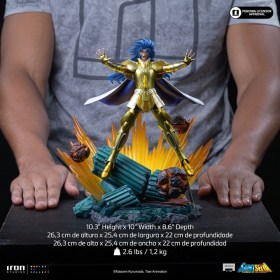 Gemini Saga Saint Seiya Art 1/10 Scale Statue by Iron Studios