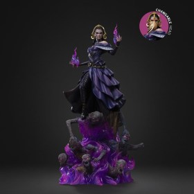 Liliana Vess Magic The Gathering Deluxe Art 1/10 Scale Statue by Iron Studios