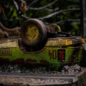 T-Rex Breakout Set A Jurassic Park Icons Statue by Iron Studios