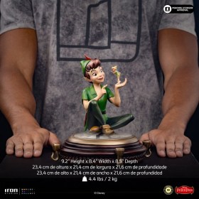 Peter Pan & Tinkerbell Peter Pan (1953) Art 1/10 Scale Statue by Iron Studios