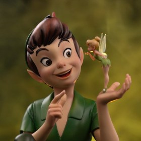 Peter Pan & Tinkerbell Peter Pan (1953) Art 1/10 Scale Statue by Iron Studios