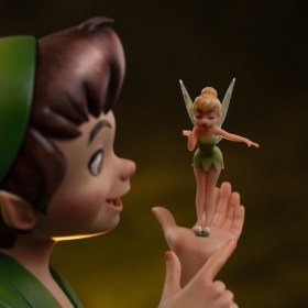 Peter Pan & Tinkerbell Peter Pan (1953) Art 1/10 Scale Statue by Iron Studios