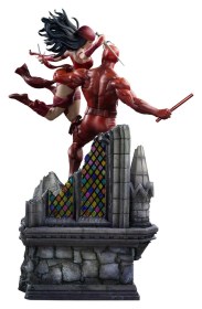 Daredevil & Elektra Marvel Comics Diorama 1/6 Statue by Iron Studios
