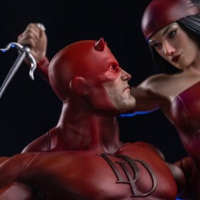 Daredevil & Elektra Marvel Comics Diorama 1/6 Statue by Iron Studios