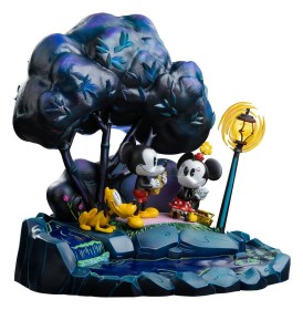 Mickey, Minnie and Pluto Disney Classics Art 1/10 Scale Statue by Iron Studios
