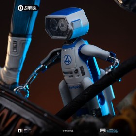 Mr. Fantastic and H.E.R.B.I.E Fantastic Four Art 1/10 Scale Statue by Iron Studios