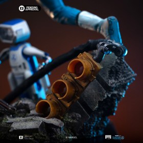 Mr. Fantastic and H.E.R.B.I.E Fantastic Four Art 1/10 Scale Statue by Iron Studios