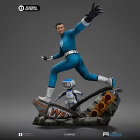 Mr. Fantastic and H.E.R.B.I.E Fantastic Four Art 1/10 Scale Statue by Iron Studios