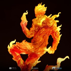 Human Torch Fantastic Four Art 1/10 Scale Statue by Iron Studios