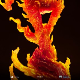 Human Torch Fantastic Four Art 1/10 Scale Statue by Iron Studios