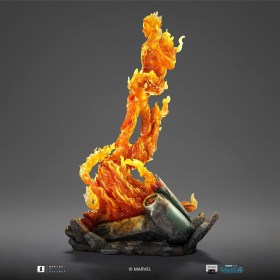 Human Torch Fantastic Four Art 1/10 Scale Statue by Iron Studios