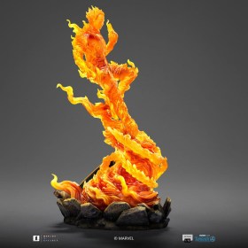 Human Torch Fantastic Four Art 1/10 Scale Statue by Iron Studios