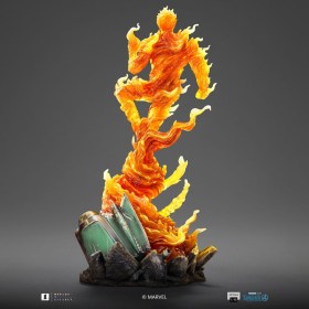 Human Torch Fantastic Four Art 1/10 Scale Statue by Iron Studios