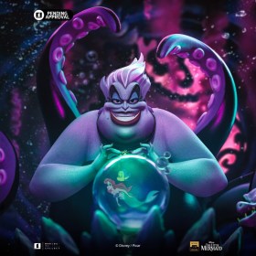Ursula Deluxe Disney's Villains Art 1/10 Scale Statue by Iron Studios
